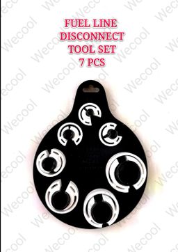 FUEL LINE DISCONNECT TOOL SET - 7 PCS