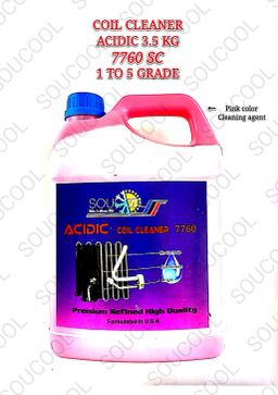 COIL CLEANER ACIDIC 3.5KG - 7760 SC 1 TO 5 GRADE