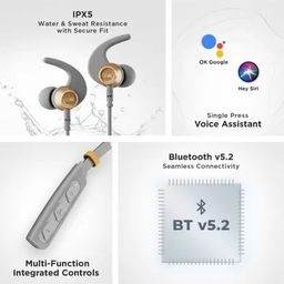 Boat Rockerz 235 Pro Neckband (Grey Color)