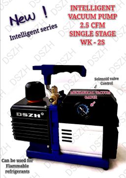 INTELLIGENT VACUUM PUMP 2.5 CFM SINGLE STAGE WK-2S