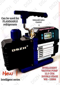 INTELLINGENT VACUUM PUMP 12.5 CFM DOUBLE STAGE WK-12iBM