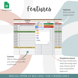 Social Media Content Calendar - 2024 Complete