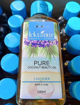 Pure coconut beauty oil