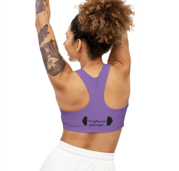 Seamless Sports Bra (AOP) purple 
