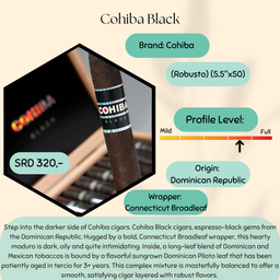 Cohiba Black (Robusto) (5.5"x50)
