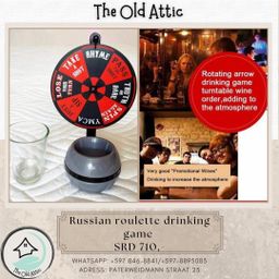 Russian roulette drinking game
