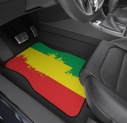 Car Mats (Set of 4) Rastafarian