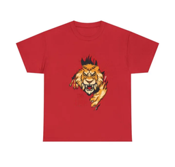 Unisex Heavy Cotton Tee The Lion 
