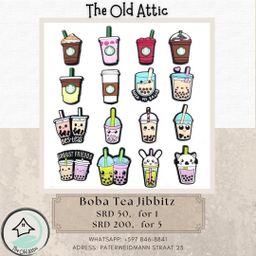 Boba tea Jibbitz 
