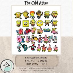 SpongeBob Jibbitz 