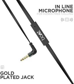 BoAt Bassheads 228 Wired Earphones (Black)