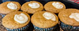 Pumpkin Cream Cheese Muffins - 1/2 Dozen