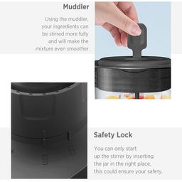 Midea Blender with Grinder (1L)