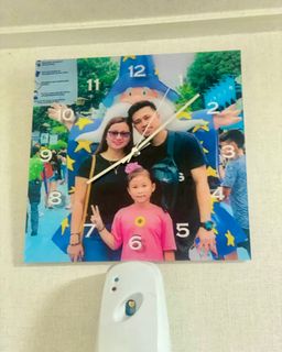 Acrylic Wall Clock 30x30cm