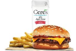 Cheese Burger Meal King Jr 