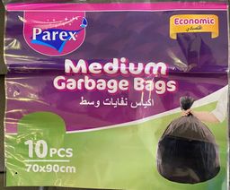 اكياس نفايات وسط اقتصادي 70*90 10حبة محلي PAREX