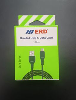 ERD UC-68 Type-C Braided Cable (Black)