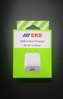 ERD TC-24 2.4Amp. Mobile Charger (USB Dock Only)