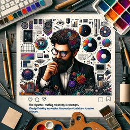 Startup Trio Hustler Hacker Hipster 