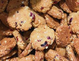 White Chocolate Cranberry & Oatmeal Cookies