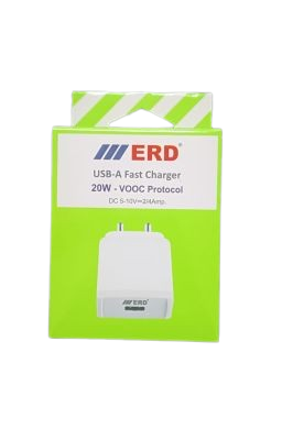 ERD TC-46 4Amp. 20W - VOOC Protocol Mobile Charger (USB Dock Only)