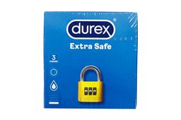 Durex Condoms Extra Safe 3's