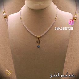 عقيق أبيض لعمة ألماسيه 