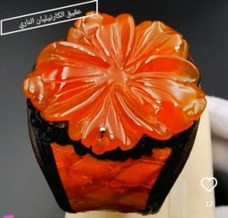 سوار جلد الثعبان وحجر الكارنيليان 