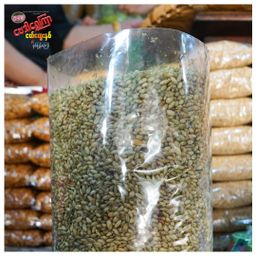 ဗေဒါရွှေကြာ လက်ဖက်နှပ် ပဲကြော်