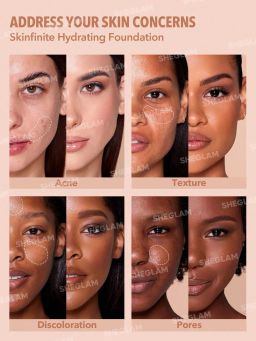 SHEGLAM Skinfinite Hydrating Foundation Sample - Cashew