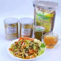 ရွက်နုဝေ_လက်ဖက် အ​ကြော်