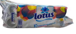 LOTUS TOILET TISSUE ROLL 10 PCS