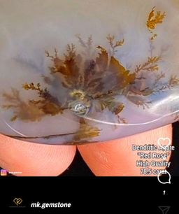 عقيق  شجري " مصور بورد جوري" حجم كبير 