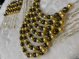 Yoe Yar Zay_14K Lacquer & Pearl Set