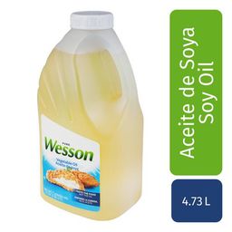 Wesson Vegetable Soybean Oil 4.73 L / 160 oz