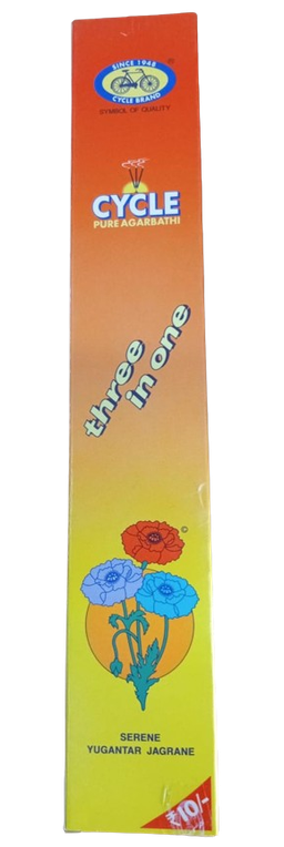 CYCLE THREE IN ONE AGARBATHI 