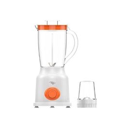 Compact 2-Speed Blender with Pulse Function, 1.5L - White & Orange
