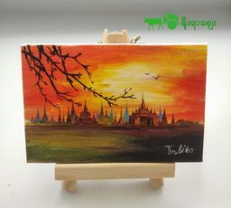 Yoe Yar Zay_စားပွဲတင် ပန်းချီကား