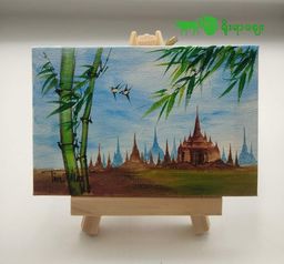 Yoe Yar Zay_စားပွဲတင် ပန်းချီကား