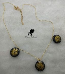 Yoe Yar Zay_14K Lacquer Necklace