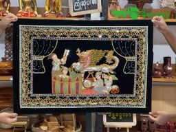 Yoe Yar Zay_ရွှေချည်ထိုးပန်းချီကား (size ကြီး)