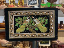 Yoe Yar Zay_ရွှေချည်ထိုးပန်းချီကား (size ကြီး)