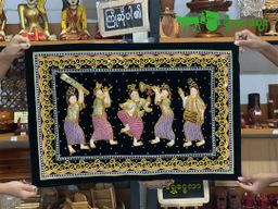 Yoe Yar Zay_ရွှေချည်ထိုးပန်းချီကား (size ကြီး)