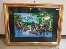 Yoe Yar Zay_ကျောက်စီပန်းချီ (size သေး)