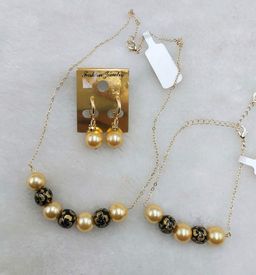 Yoe Yar Zay_14K Lacquer Jewelry Set