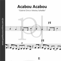 Acabou Acabou • Gabriel Diniz e Wesley Safadão