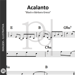 Acalanto • Black e Bárbara Greco