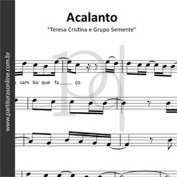 Acalanto • Teresa Cristina e Grupo Semente