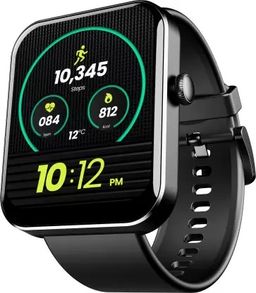 BoAt Wave Flex Connect 1.83" (4.64 cm) Large Display BT Calling Smartwatch - Active Black