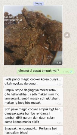 Paket Hemat Has Dalam 1 KG + Bumbu Munik 1 Pcs